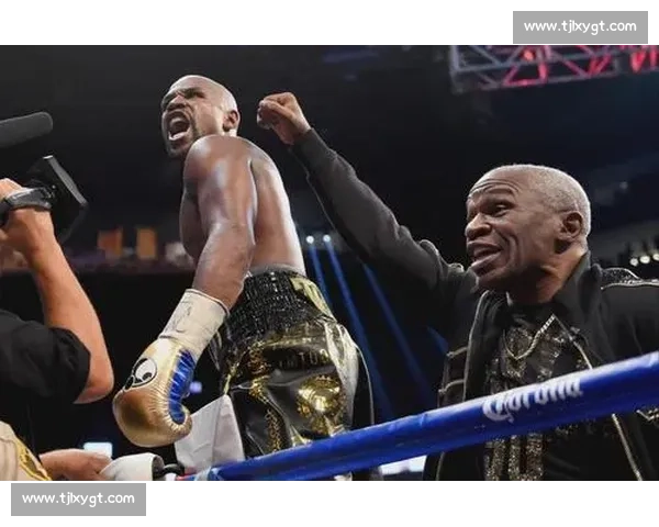 梅威瑟与嘴炮同框瞬间定格世纪拳坛巅峰对决风云引爆全球话题热潮